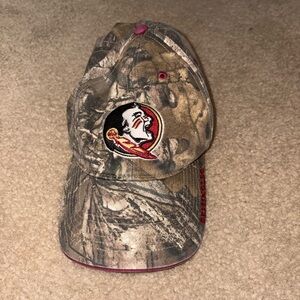 47 Brand Camo FSU hat